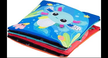 Lamaze - My First Friend Grote Activiteitenboek – Zacht, Kleurrijk en Educatief Babyboek