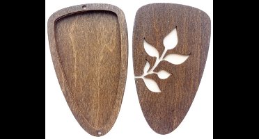 Scharendoosje Kindfox - Branch - Tak - Houten scharendoosje