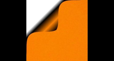 Effen Mat Oranje Inpakpapier - 200 Meter Kraft, 30-100 cm Breed |variant: 50 cm / 200 mtr.
