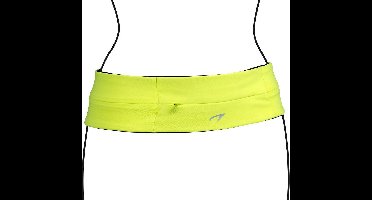 Avento Elastische Sportband - Twist - Fluorgeel - Maat M