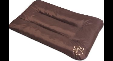 vidaXL - Hondenmatras - maat - L - bruin