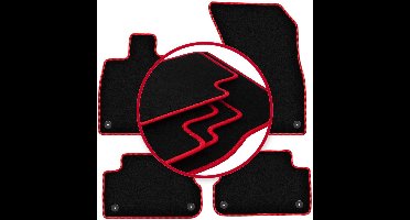 CARLUX-RED automatten voor: Audi Q5 II FY / F5 SUV (2017-)