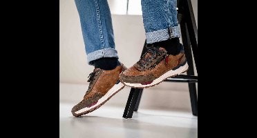 Mustang Sneakers bruin Synthetisch - Maat 44