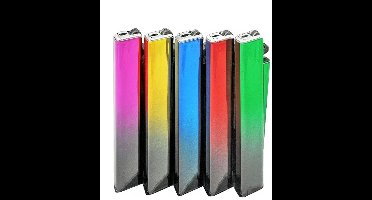 Fox® Metalen Navulbare Vuursteen Aanstekers (Cadeauset van 5 stuks)