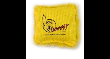 Yeowww kussentje met catnip geel