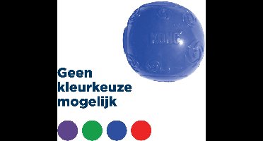Kong Squeezz Ball - Hondenspeelgoed - Assorti - M - Ø6 cm