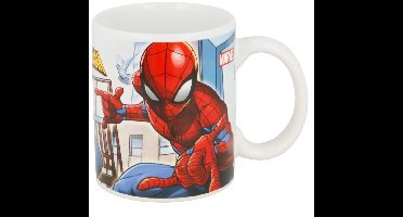 Spiderman beker, Spiderman mok, Spiderman, Mok, Beker, Spiderman Streets porseleinen mok 325 ml (11 oz) in geschenkverpakking