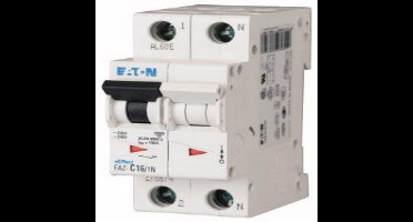 Eaton Installatieautomaat, 40A, 2p incl.NUL, B-kar, 15kA