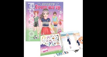 Depesche - TOPModel Dress Me Up Stickerbook - Sports