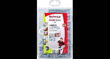 Fischer Box Universeelplug UX + schroeven + haken