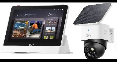 eufy E10 Smart Display-Slimme Home Hub + eufy Security S340 Solocamera - Bundelvoordeel