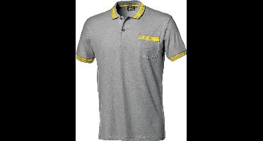 SIR SAFETY SALSA POLO Korte mouw Werkpolo HEREN Beige - 100% Katoen - 200 g/m² - Zacht Afgewerkt