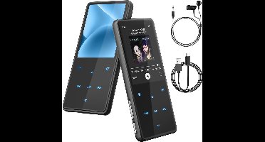 MP3 Speler Bluetooth - FM-Radio - Zwart