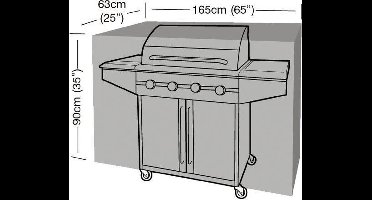 Garland Barbecuehoes (165x63x90cm) groen - Polyetheen - - groen