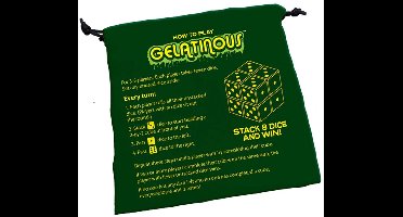 Steve Jackson Games Gelatinous - Dobbelspel met 35 dobbelstenen - Engelstalig