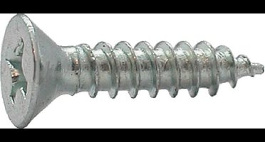 Kelfort Plaatschroef platverzonken kop phillips verzinkt 6.3 x 45mm