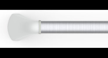 SecuCare Wandbeugel - 600mm greep blank geanodiseerd kap - wit mat - 8010.601.01