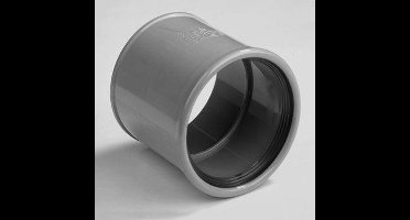 Dyka Steekmof 2x manchet PVC grijs keurmerk BRL52100/BRL52200 200mm