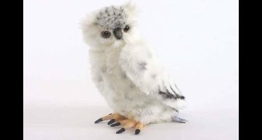 Hansa Knuffel Sneeuw Uil 33 cm