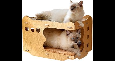 Kattenhuis voor Buiten - Kattenhok Binnen - Kattenbench - Kattenren