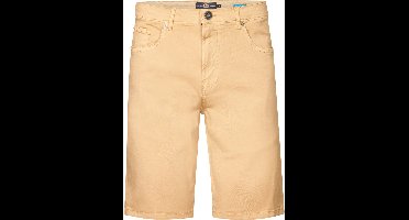 Petrol Industries - Heren Gekleurde Denim Short Stingraypark - Geel - Maat XXXL