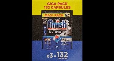 Finish Powerball Ultimate All-in-1 Vaatwascapsules 132 stuks (3x44 stuks)