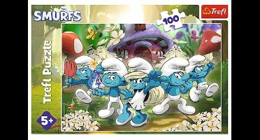 De Smurfen Puzzel - Meet the Smurfs - 100 Stukjes