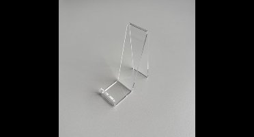 Acryl-standaard lederwaren h 12cm d4 | 5cm - 30 stuks