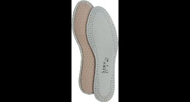 Bama Classic Exquisit Leren Inlegzool - Lederzool - Latex Schuim met Koolstof - Vochtopnemend en Schokdempend - Maat 36