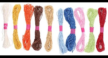 Raffiadraad 12 mtr, 5st.