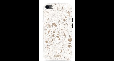 MIO MagSafe Apple iPhone SE (22/20)/8/7 Hoesje | Hard Shell Back Cover | Geschikt voor MagSafe | Soft Terrazzo