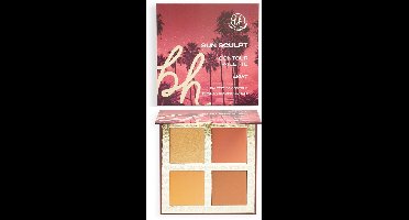 BH Cosmetics Los Angeles Sun Sculpt Contour Palette - Medium