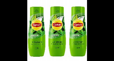 SodaStream Lipton – Groene Ijsthee Concentraten Set – 440ml – 3 Stuks