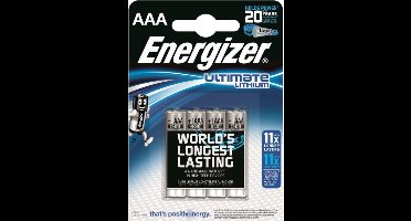 Energizer 7638900262643 huishoudelijke batterij Wegwerpbatterij AA Lithium
