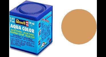 Revell Hobbyverf Acrylverf - Aqua #17 Africa Brown - Matt - Acryl - Verf potje - 18 ml