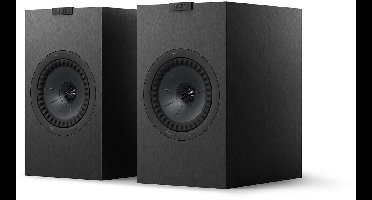 Kef Luidsprekers Q3 Meta Boekenplankspeaker - Zwart (Per Paar)