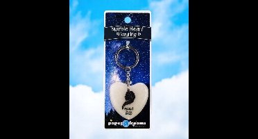 Paper Dreams - Marmer - Sleutelhanger - Tashanger - Hart - Maagd