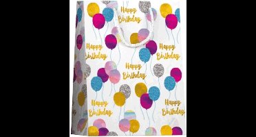 Papieren cadeau tas M Balloons
