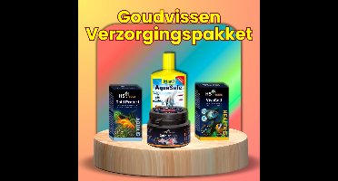 Goudvissen Verzorgingspakket – Complete Dagelijkse Zorg voor Sterke, Actieve Goudvissen