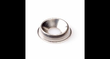 Kraalring vernikkeld – 17 mm – 17×6.6×3.2 mm – 10 stuks – metalen ring – afwerkring