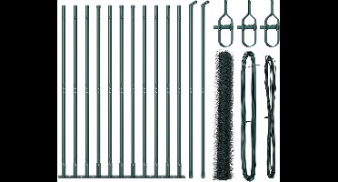 vidaXL - Hekpaal. - Groen