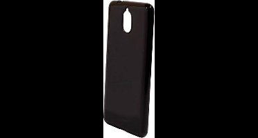 Ntech Hoesje geschikt voor Nokia 3.1 Case Zwart TPU Hoesje Matte Finish Slim Profile