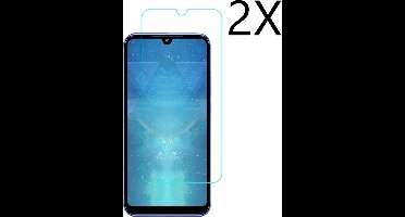 Ntech 2 Pack Screenprotector geschikt voor Xiaomi Redmi 7 Screenprotector / Anti-Scratch Tempered Glass (0.3mm)