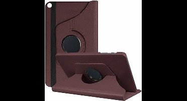 Hoes Geschikt voor Samsung Galaxy Tab S5e Draaibare Hoes - Ntech - Bruin