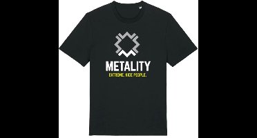 Metality Shirt Heren T-shirt - zwart - M