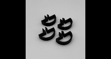 Sim Rig Cable Management Clamps - Packet of 6