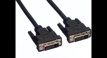 Standard DVI-D Dual Link monitor kabel / zwart - 2 meter