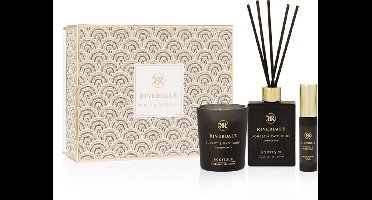 Riverdale - Geschenkset - Forest & Patchouli - Small - Multicolour - Geurstokjes, geurkaars en huisparfum