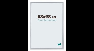 Your Decoration - Fotolijst 68x98 cm - MDF - Zilver Glans - Catania