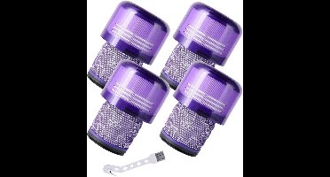 Filter voor Dyson V11 vervangingsfilter 970013-02 [4 Stuks] Dyson V11 Serie Absolute Animal Total Clean